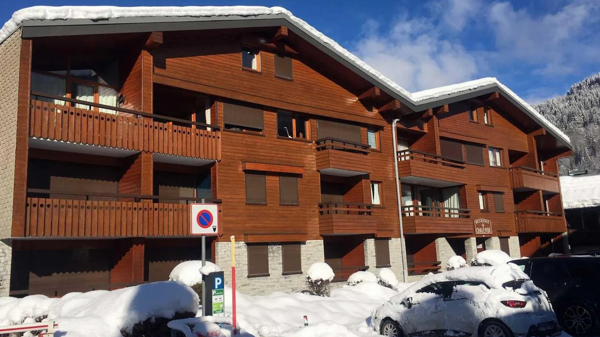 Joli 3 Pieces Renove En Centre-Ville De Morzine Avec Balcon Et Parking - Fr-1-754-21 location